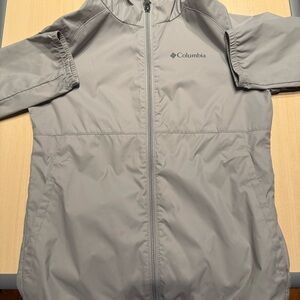 Columbia Gray Raincoat Lightweight